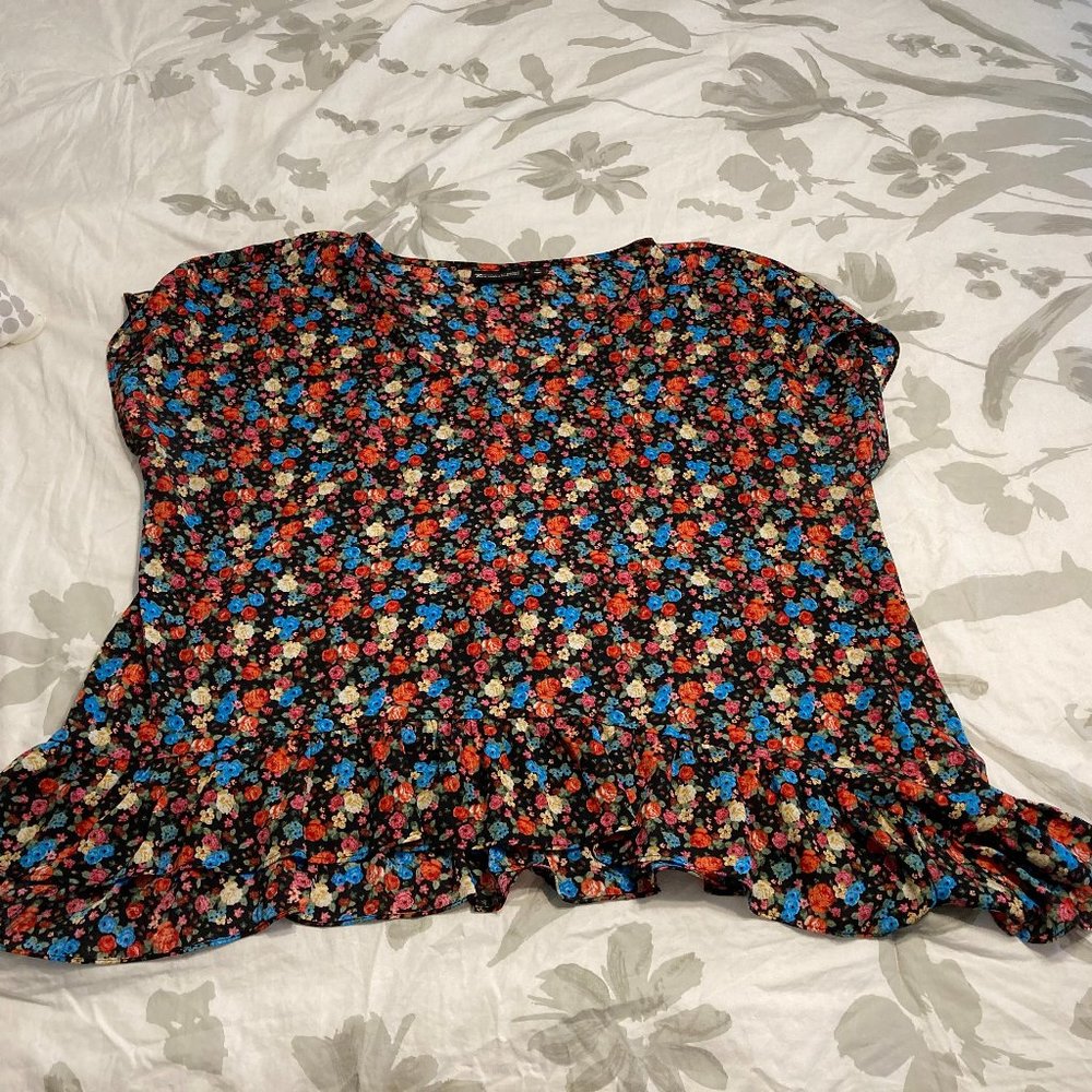 Floral Flower Top / Blouse